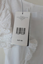 Polo Ralph Lauren Girls Floral Lace Detail Shirt Size 6 BNWT RRP $199