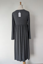 Made With Heart Grey Layered Dress Size M BNWT