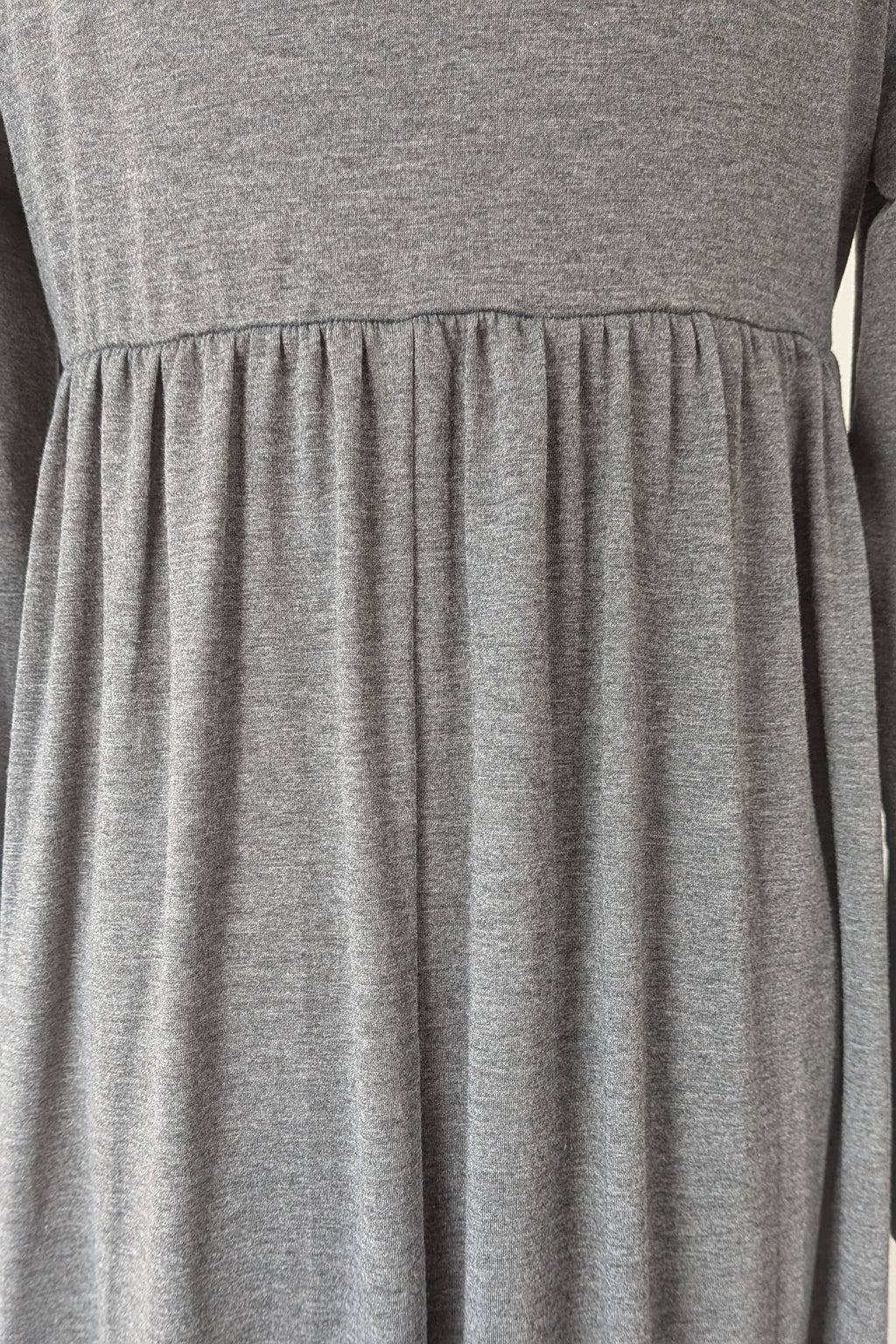 Made With Heart Grey Layered Dress Size M BNWT