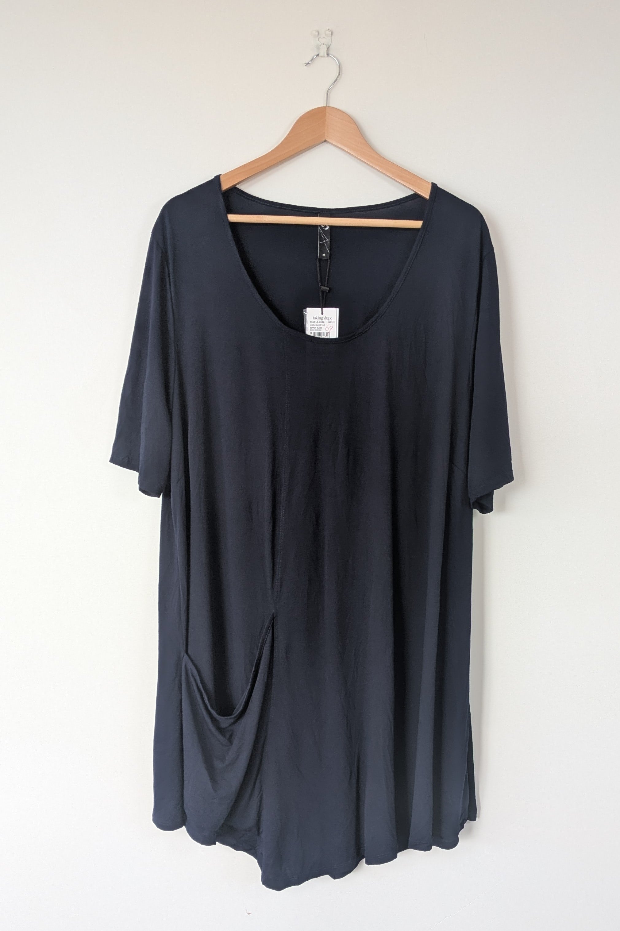 Taking Shape Nekesha Bamboo Tunic in Dark Indigo Size M BNWT RRP $109.95