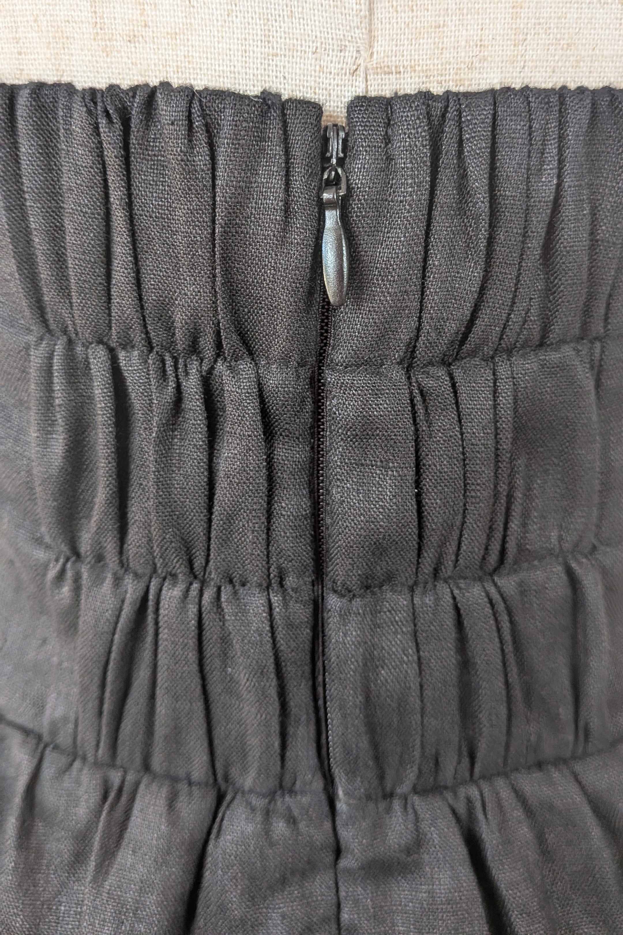 DISSH Alyssa Black Linen Maxi Dress Size 8