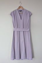 David Lawrence Serena Textured Dress in Wisteria Size 10 BNWT RRP $229