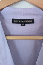 David Lawrence Serena Textured Dress in Wisteria Size 10 BNWT RRP $229