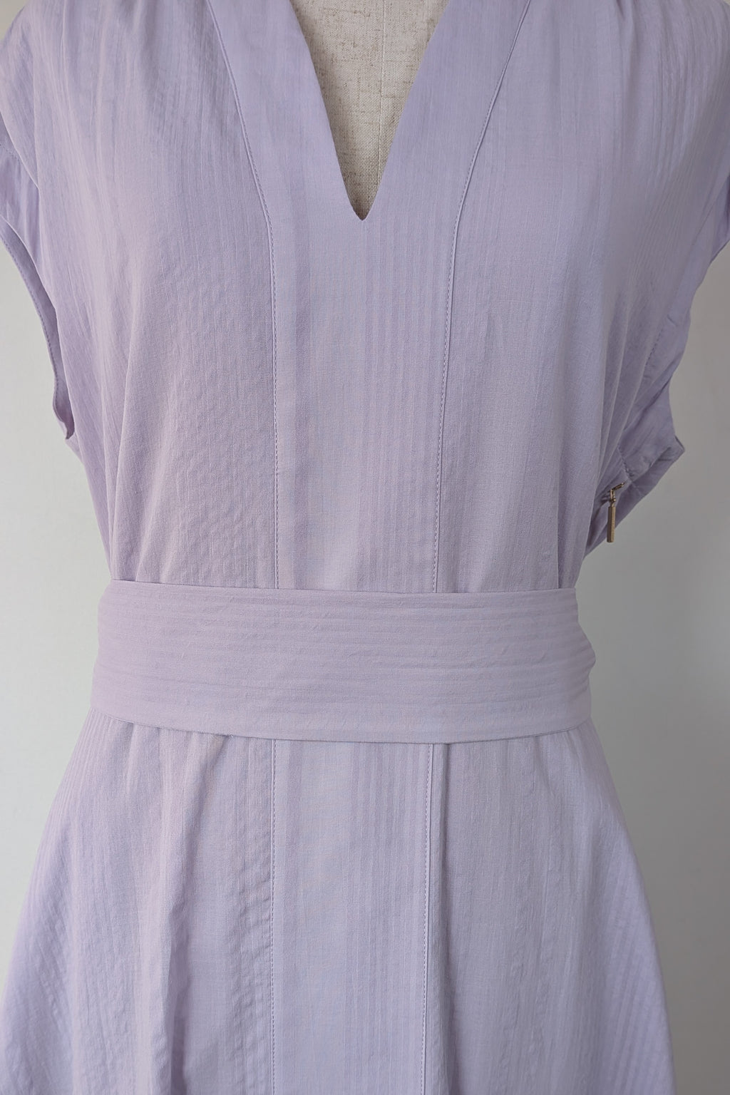 David Lawrence Serena Textured Dress in Wisteria Size 10 BNWT RRP $229