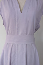 David Lawrence Serena Textured Dress in Wisteria Size 10 BNWT RRP $229