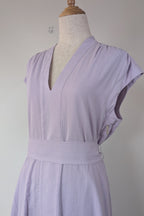 David Lawrence Serena Textured Dress in Wisteria Size 10 BNWT RRP $229