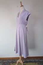 David Lawrence Serena Textured Dress in Wisteria Size 10 BNWT RRP $229