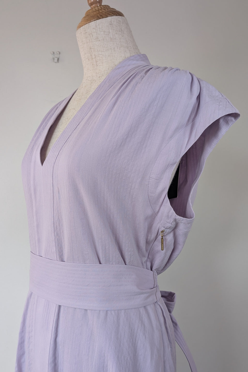 David Lawrence Serena Textured Dress in Wisteria Size 10 BNWT RRP $229
