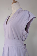 David Lawrence Serena Textured Dress in Wisteria Size 10 BNWT RRP $229