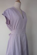 David Lawrence Serena Textured Dress in Wisteria Size 10 BNWT RRP $229
