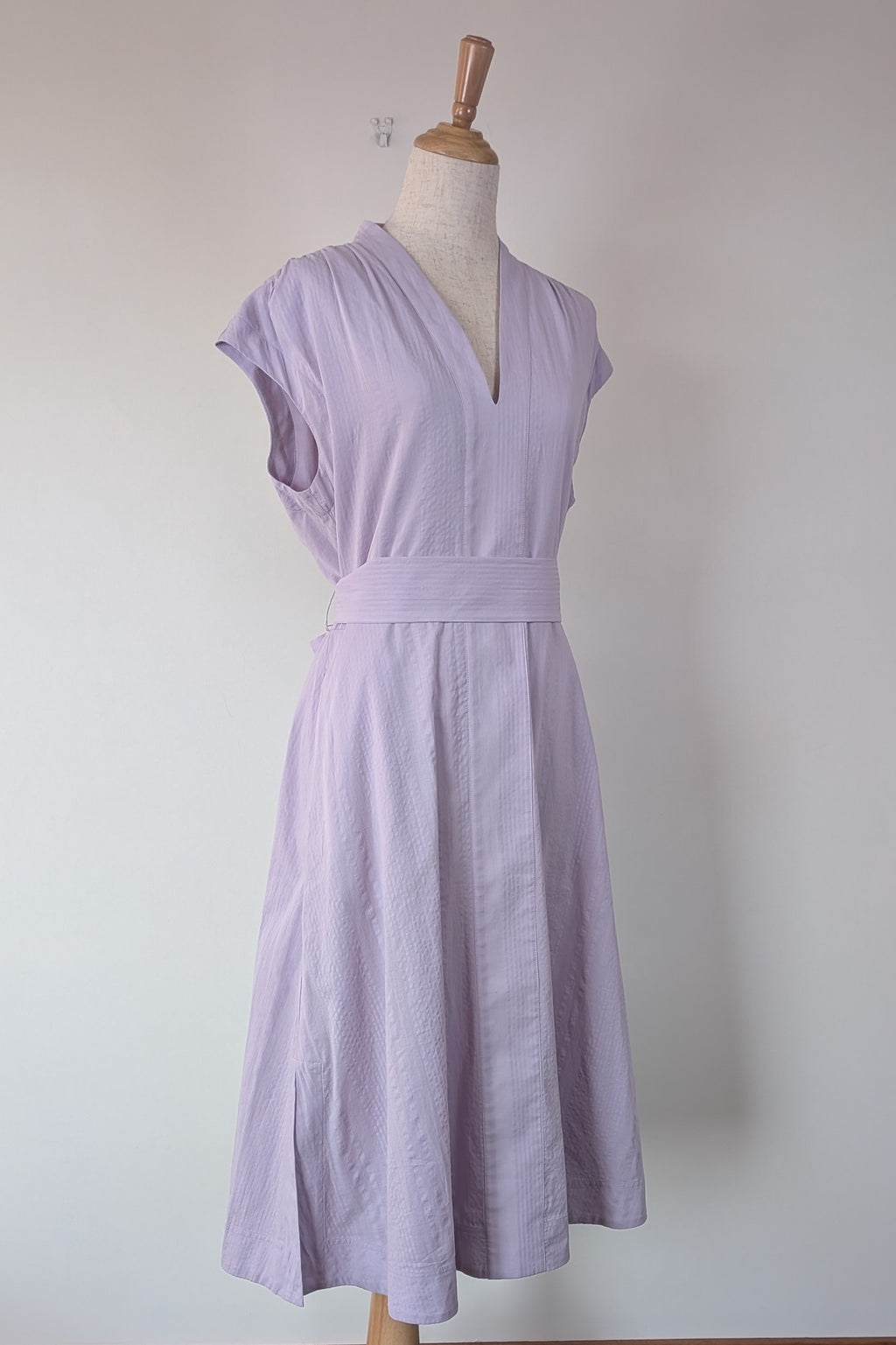 David Lawrence Serena Textured Dress in Wisteria Size 10 BNWT RRP $229