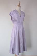 David Lawrence Serena Textured Dress in Wisteria Size 10 BNWT RRP $229