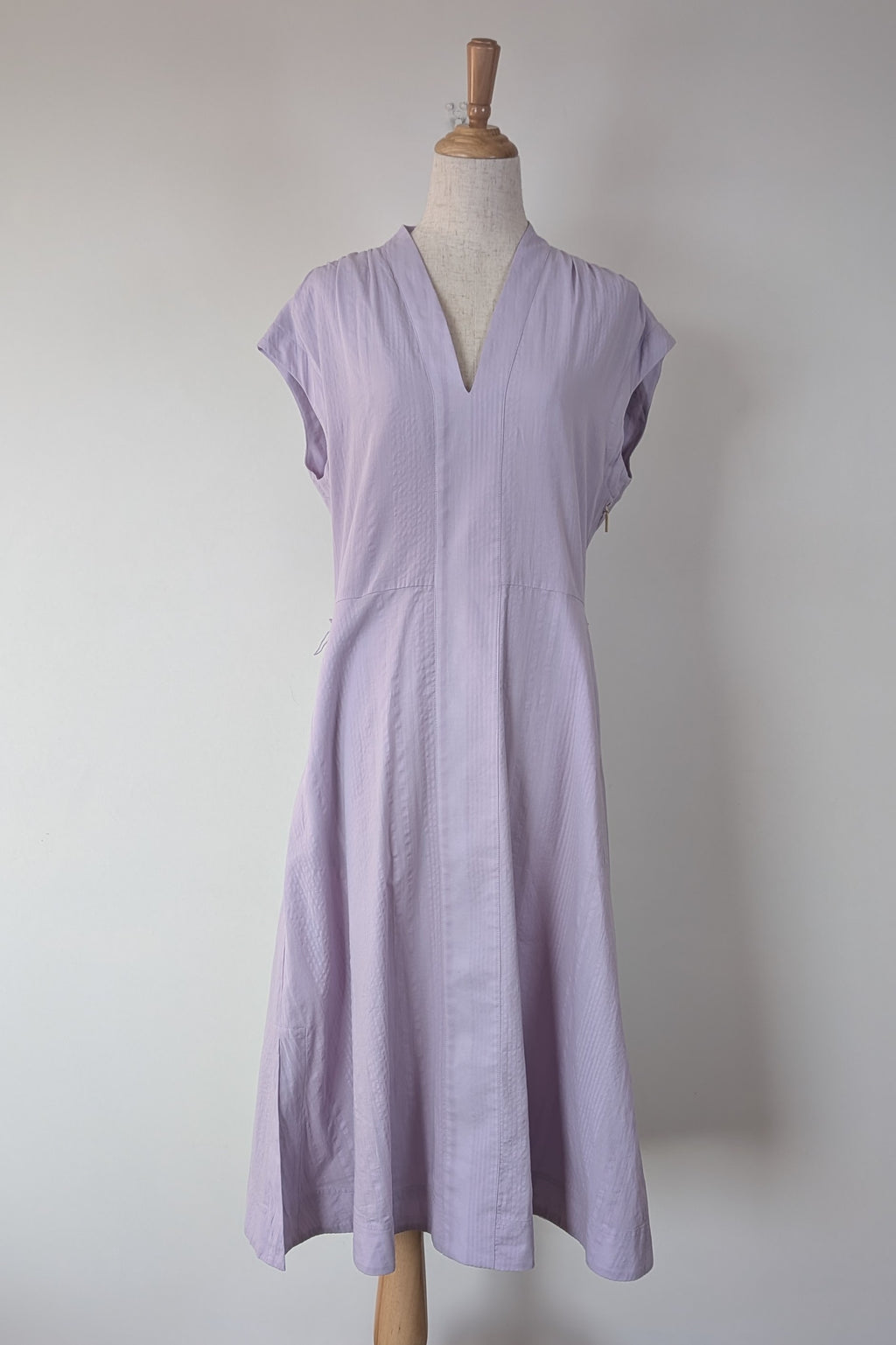 David Lawrence Serena Textured Dress in Wisteria Size 10 BNWT RRP $229