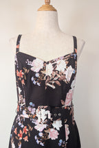 Portmans Black Spring Garden Dress Size 10 BNWT RRP $149.95
