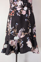 Portmans Black Spring Garden Dress Size 10 BNWT RRP $149.95