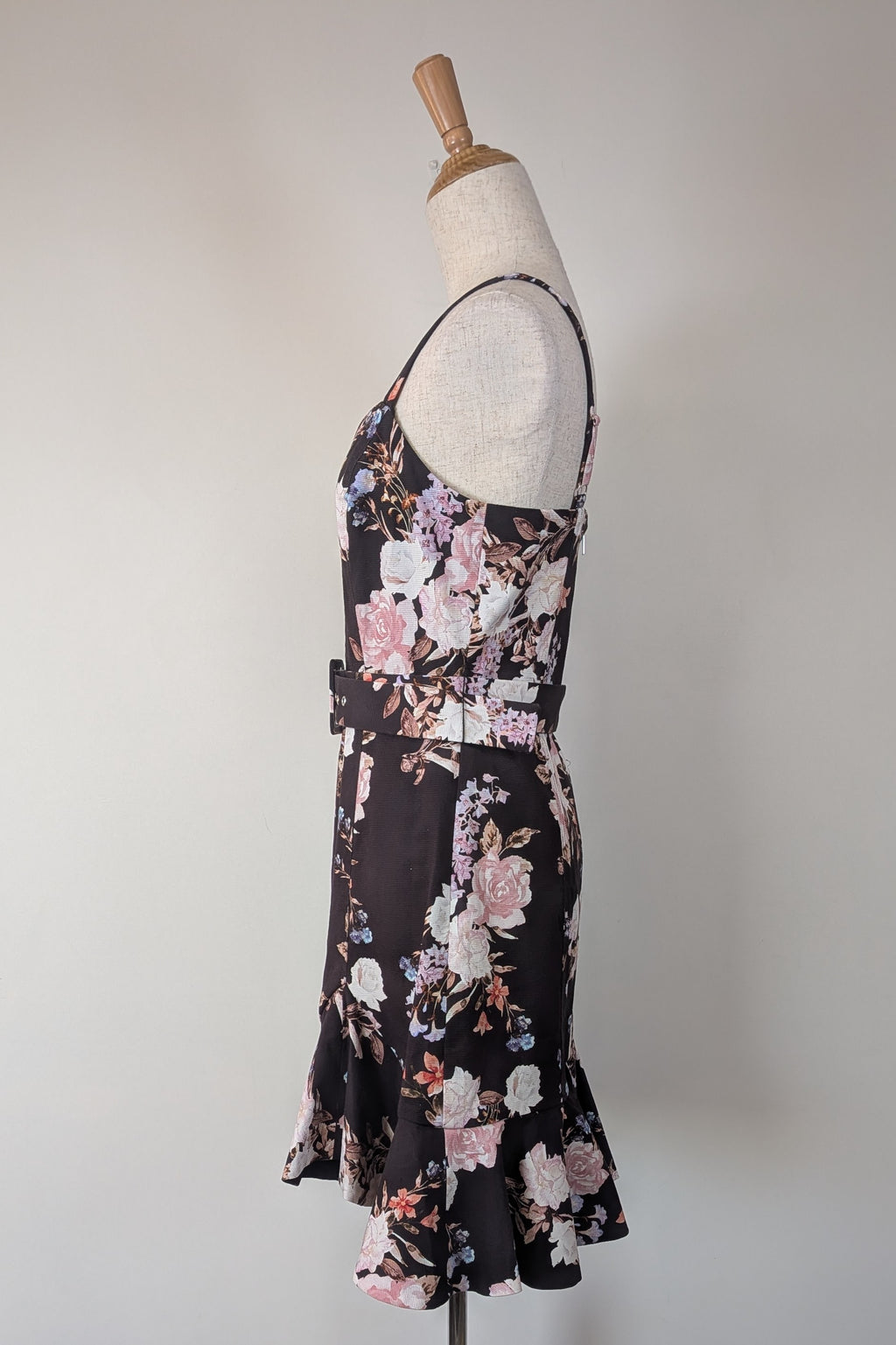 Portmans Black Spring Garden Dress Size 10 BNWT RRP $149.95