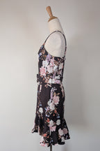 Portmans Black Spring Garden Dress Size 10 BNWT RRP $149.95