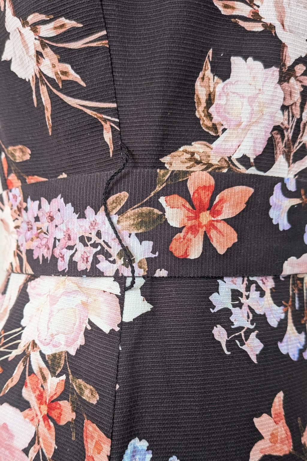 Portmans Black Spring Garden Dress Size 10 BNWT RRP $149.95