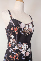 Portmans Black Spring Garden Dress Size 10 BNWT RRP $149.95