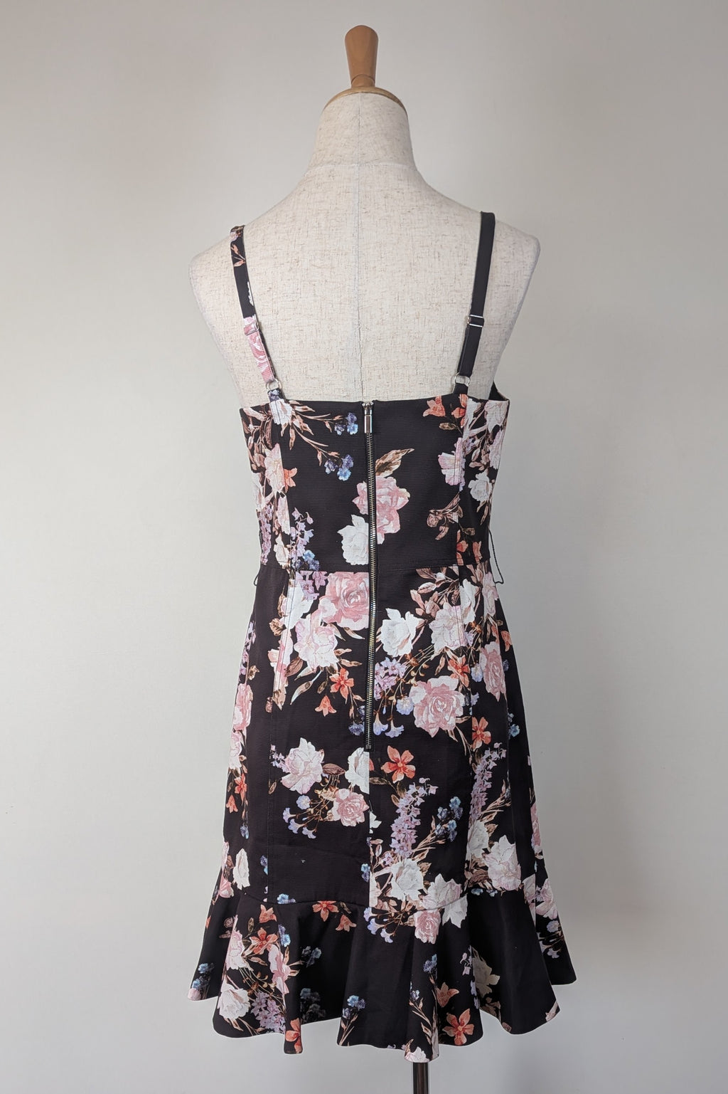 Portmans Black Spring Garden Dress Size 10 BNWT RRP $149.95
