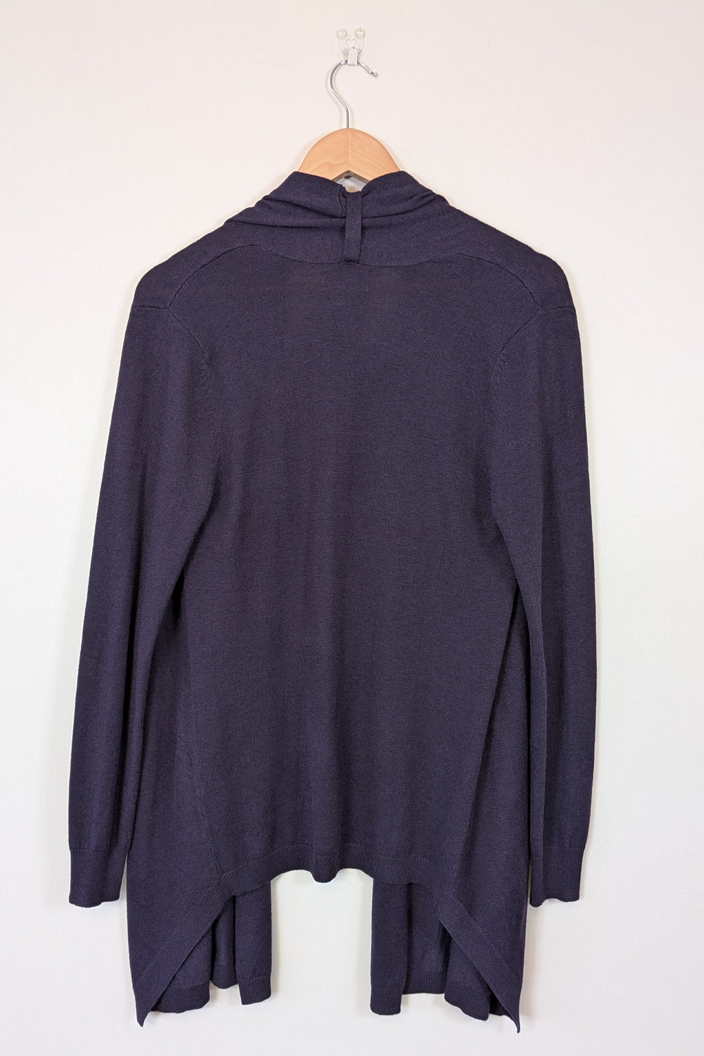 Sussan Prussia Deep Purple Open Knit Cardigan Size XS BNWT RRP $69.95