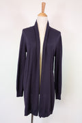 Sussan Prussia Deep Purple Open Knit Cardigan Size XS BNWT RRP $69.95