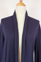 Sussan Prussia Deep Purple Open Knit Cardigan Size XS BNWT RRP $69.95