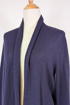 Sussan Prussia Deep Purple Open Knit Cardigan Size XS BNWT RRP $69.95