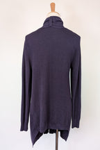 Sussan Prussia Deep Purple Open Knit Cardigan Size XS BNWT RRP $69.95