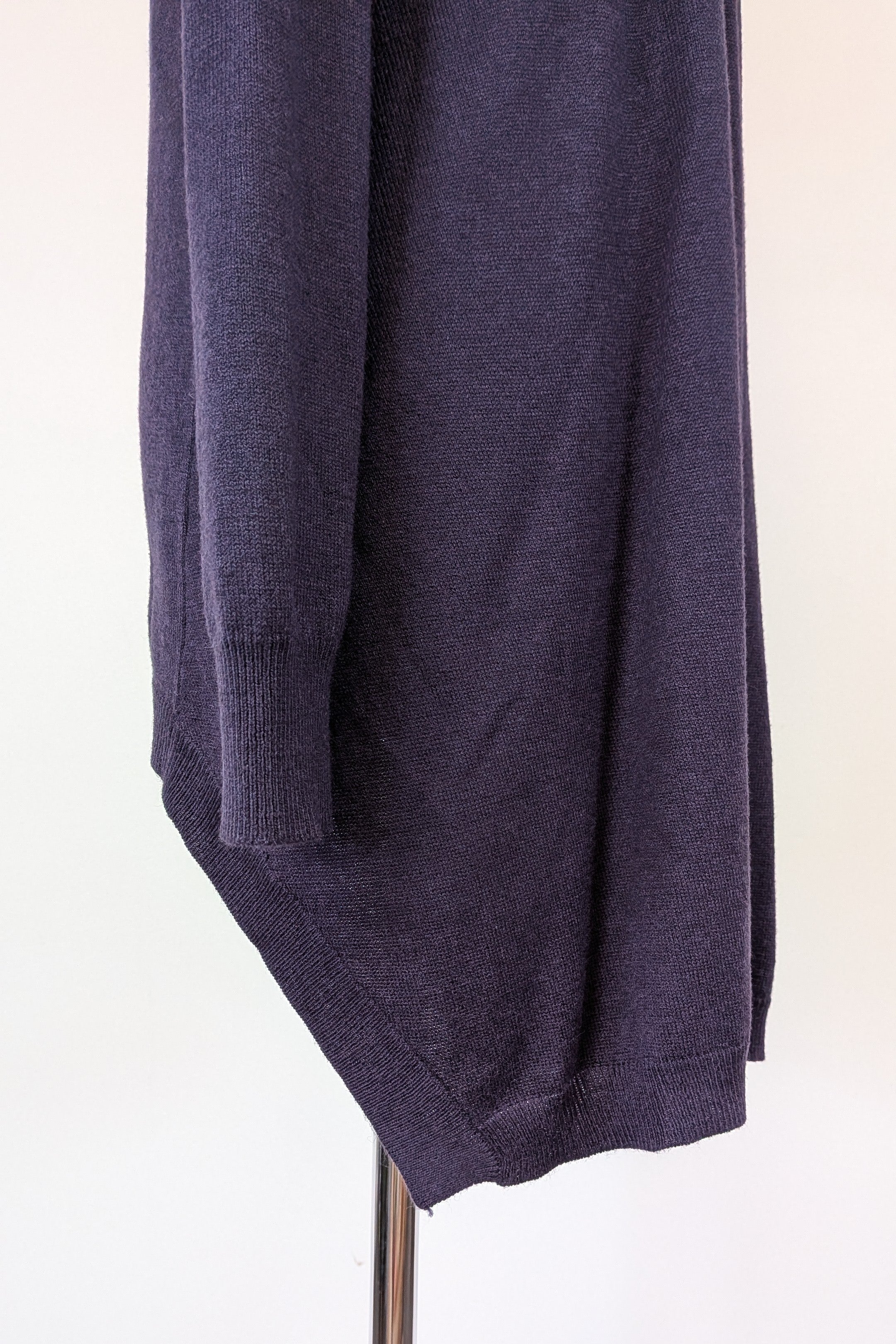 Sussan Prussia Deep Purple Open Knit Cardigan Size XS BNWT RRP $69.95