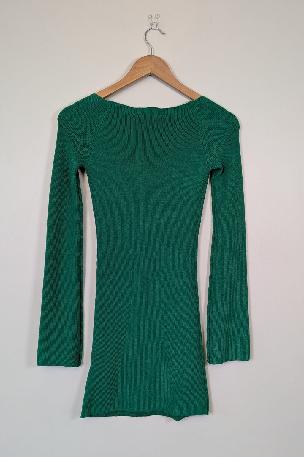 Dazie Green Nostalgia Sweetheart Knit Mini Dress Size 8 BNWT RRP $79