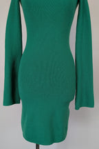 Dazie Green Nostalgia Sweetheart Knit Mini Dress Size 8 BNWT RRP $79