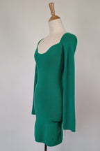 Dazie Green Nostalgia Sweetheart Knit Mini Dress Size 8 BNWT RRP $79