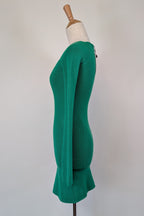 Dazie Green Nostalgia Sweetheart Knit Mini Dress Size 8 BNWT RRP $79