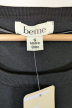 Beme Black 3/4 Cold Shoulder Jumper Size 16 BNWT RRP $79.95