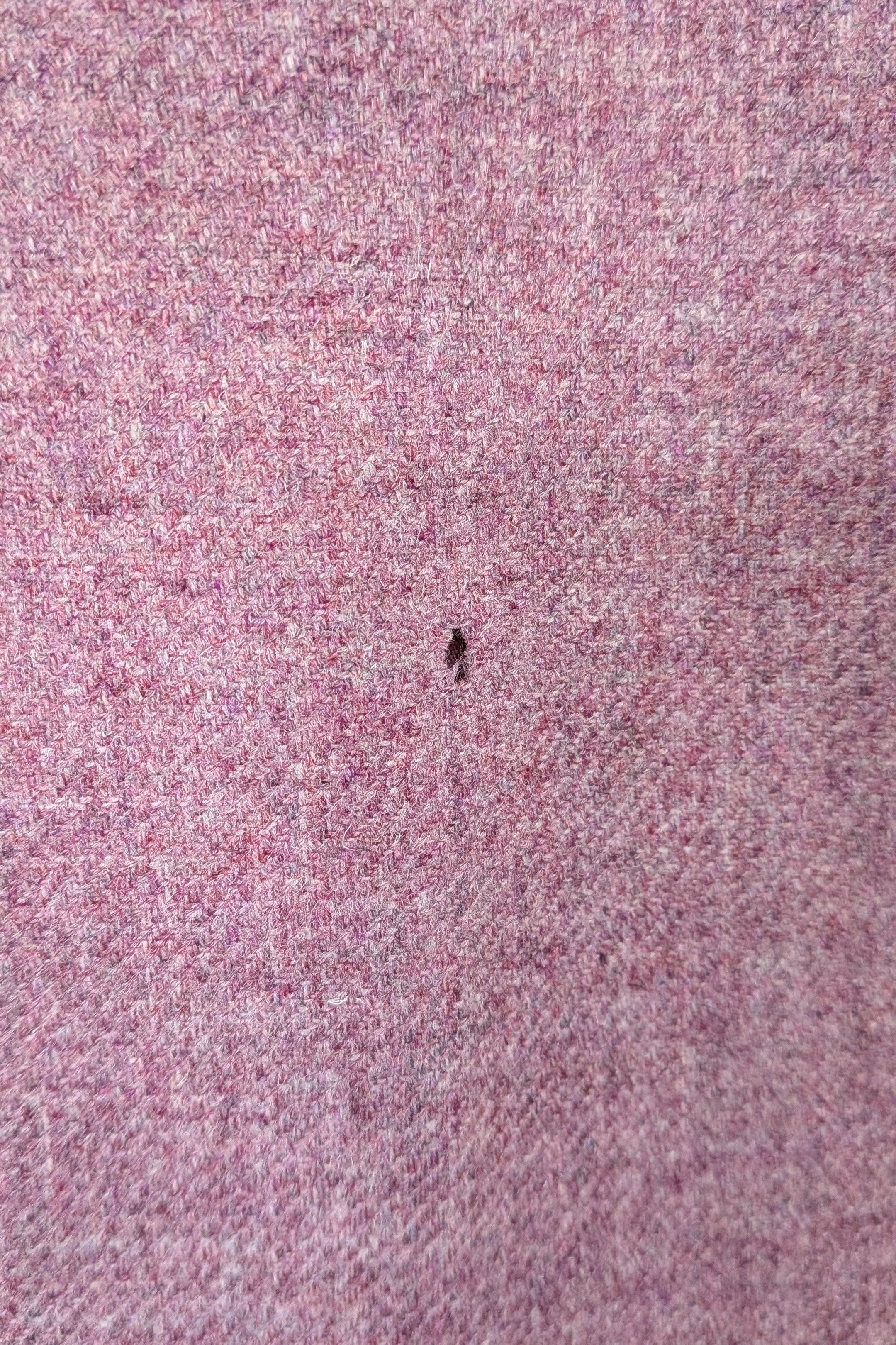 Vintage 90s British Dunedin Tradition Wool Blazer in Heather Mauve Size 12