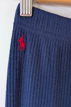 Polo Ralph Lauren Kids Classic Stretch Ribbed Legging Newport Navy Size XL (16) BNWT RRP $79