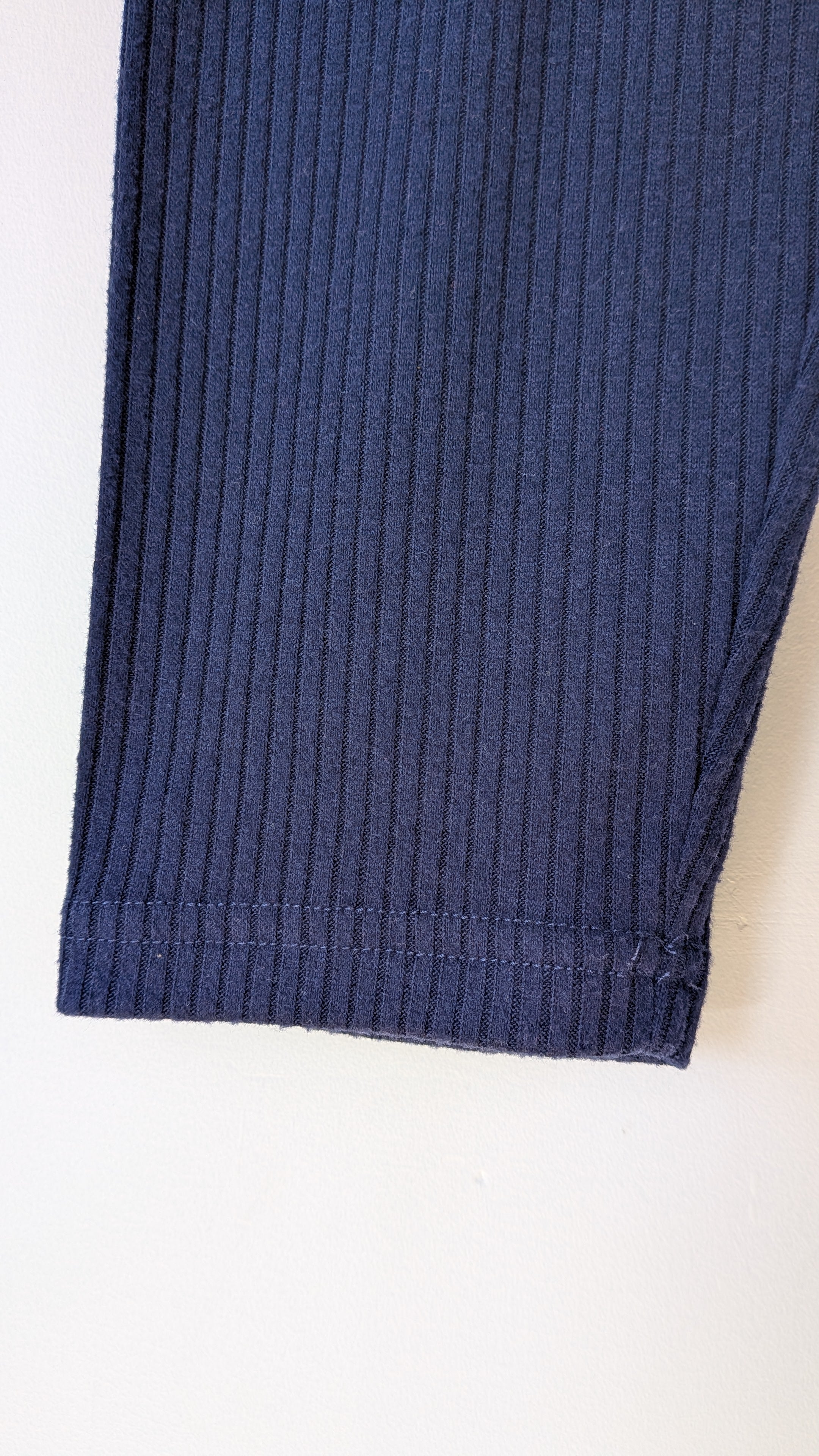 Polo Ralph Lauren Kids Classic Stretch Ribbed Legging Newport Navy Size XL (16) BNWT RRP $79
