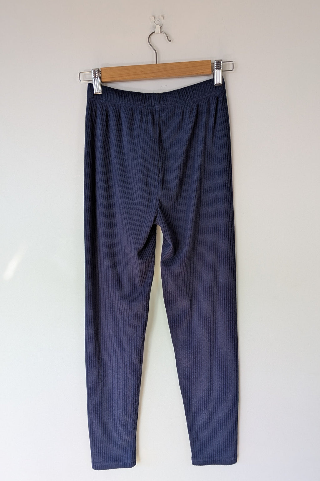 Polo Ralph Lauren Kids Classic Stretch Ribbed Legging Newport Navy Size XL (16) BNWT RRP $79