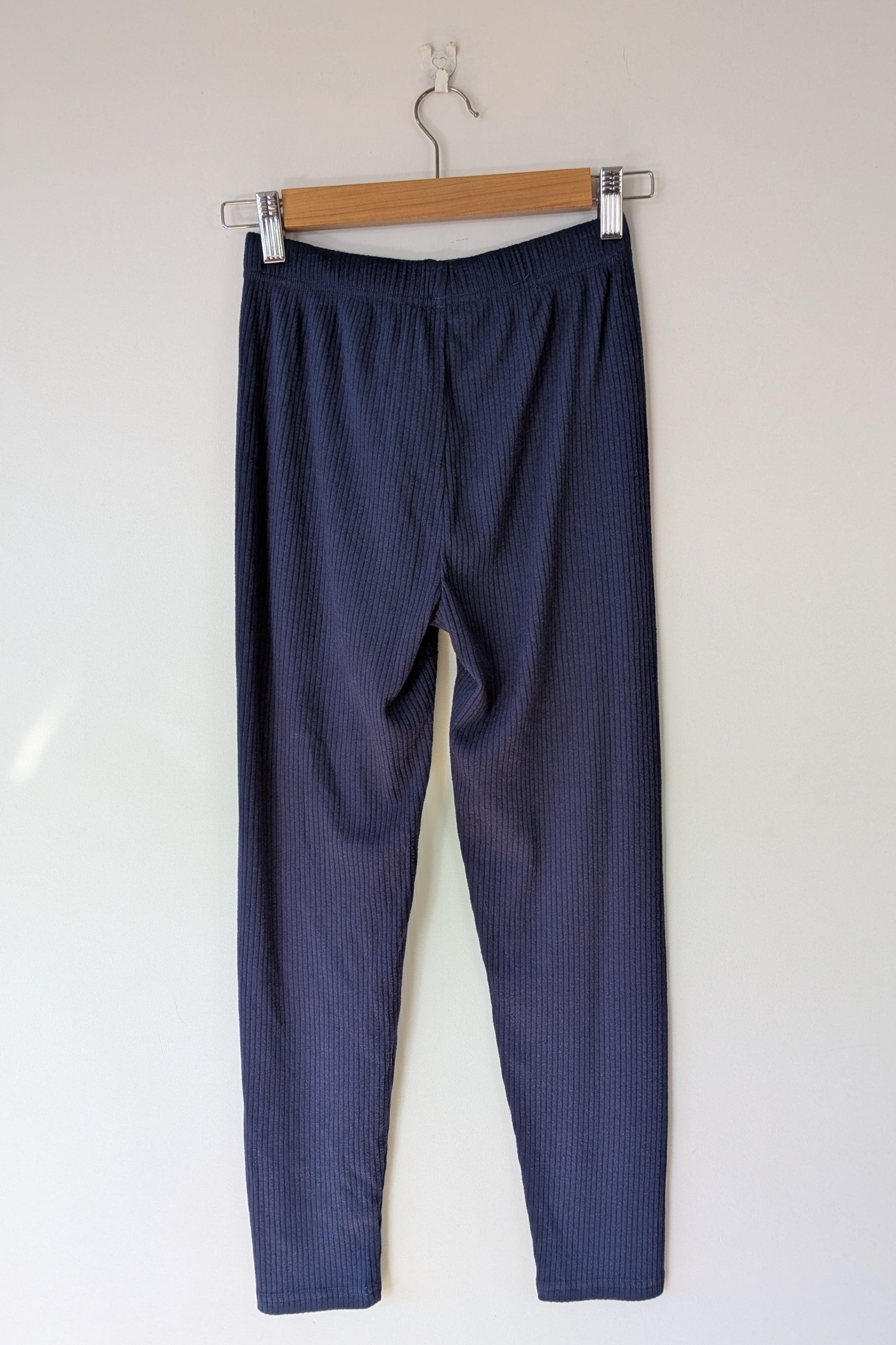 Polo Ralph Lauren Kids Classic Stretch Ribbed Legging Newport Navy Size XL (16) BNWT RRP $79
