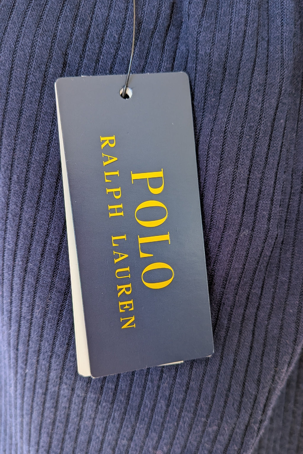 Polo Ralph Lauren Kids Classic Stretch Ribbed Legging Newport Navy Size XL (16) BNWT RRP $79