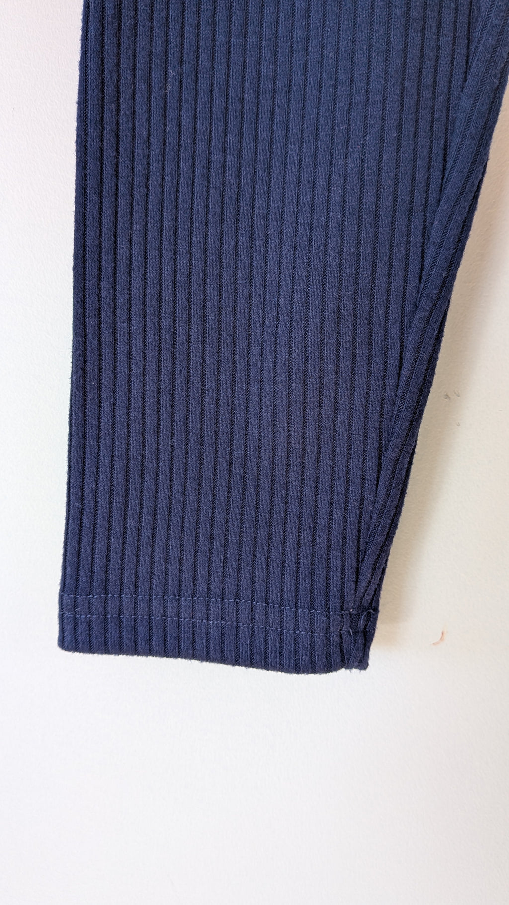 Polo Ralph Lauren Kids Classic Stretch Ribbed Legging Newport Navy Size S (7) BNWT RRP $79