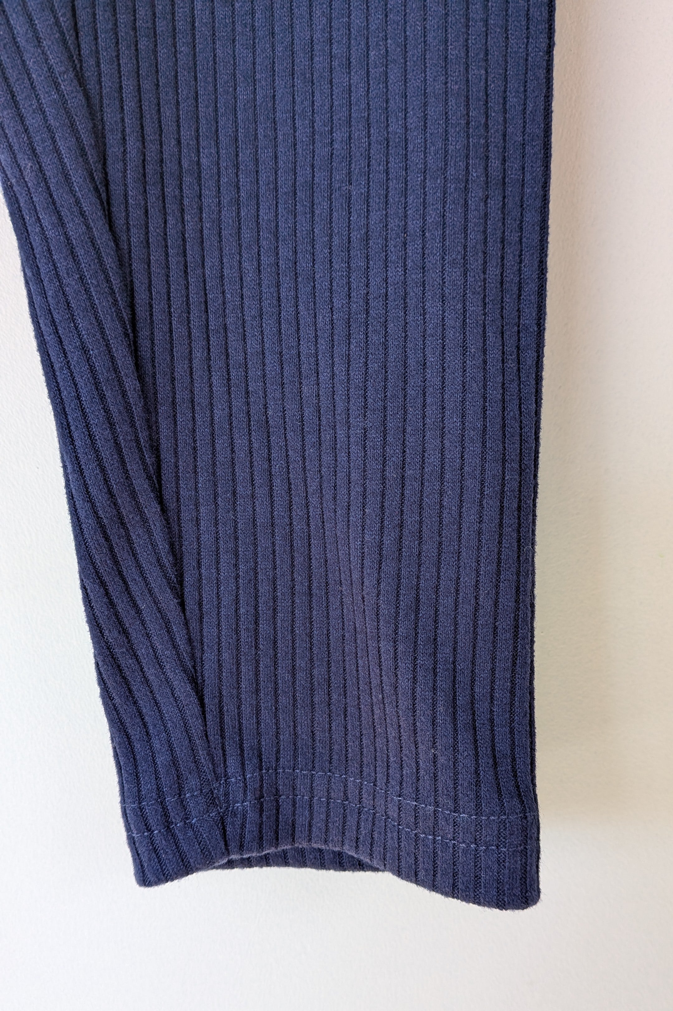 Polo Ralph Lauren Kids Classic Stretch Ribbed Legging Newport Navy Size S (7) BNWT RRP $79