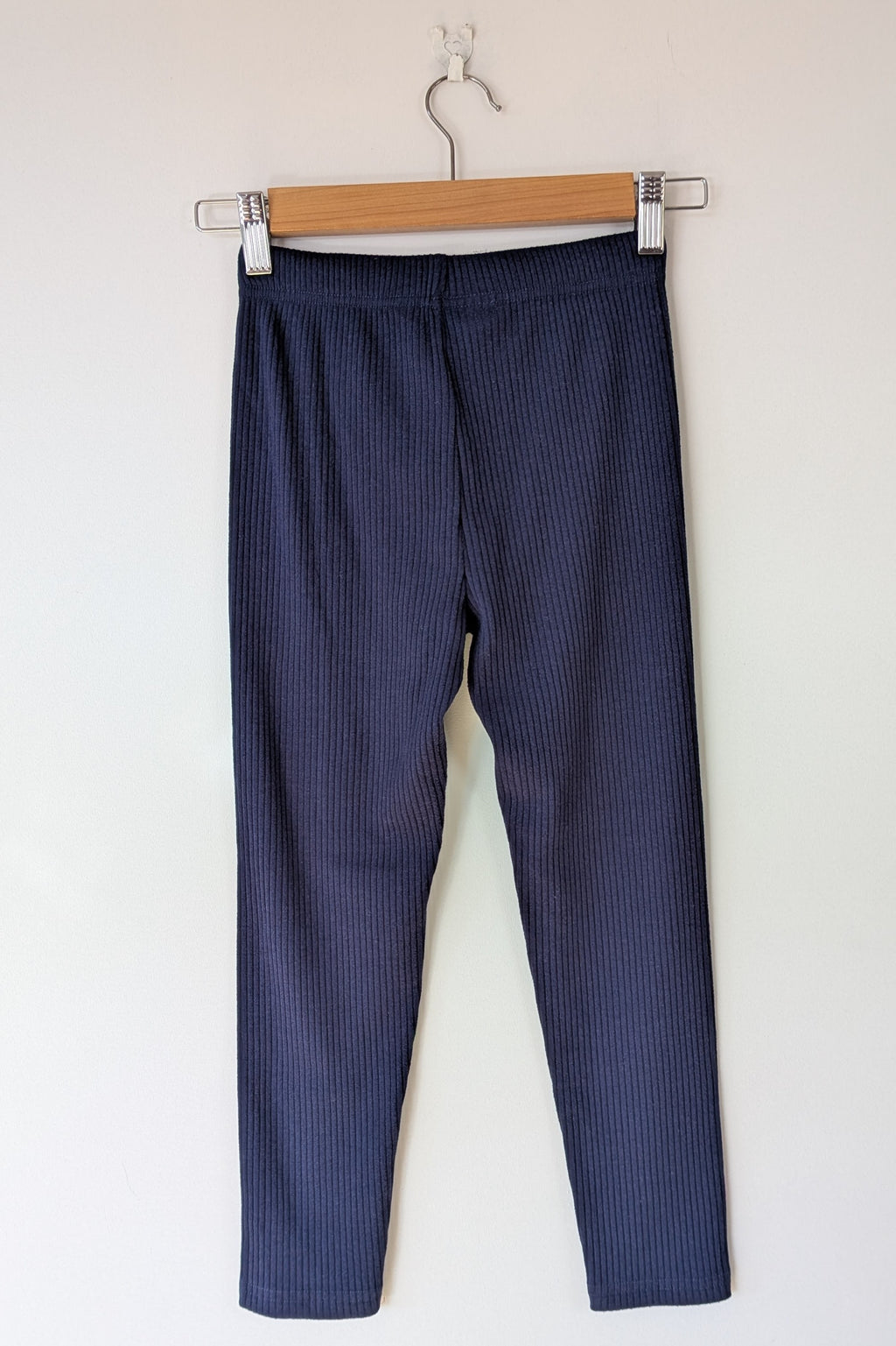 Polo Ralph Lauren Kids Classic Stretch Ribbed Legging Newport Navy Size S (7) BNWT RRP $79