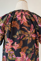 French Connection Tropical Puff Sleeve Shirt Size 6