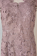 Review Dusty Pink Lace Dress Size 12