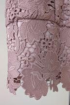 Review Dusty Pink Lace Dress Size 12