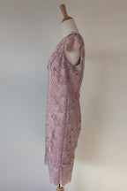 Review Dusty Pink Lace Dress Size 12
