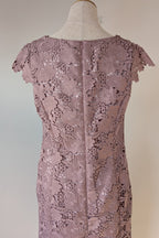 Review Dusty Pink Lace Dress Size 12