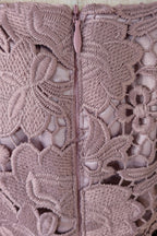 Review Dusty Pink Lace Dress Size 12